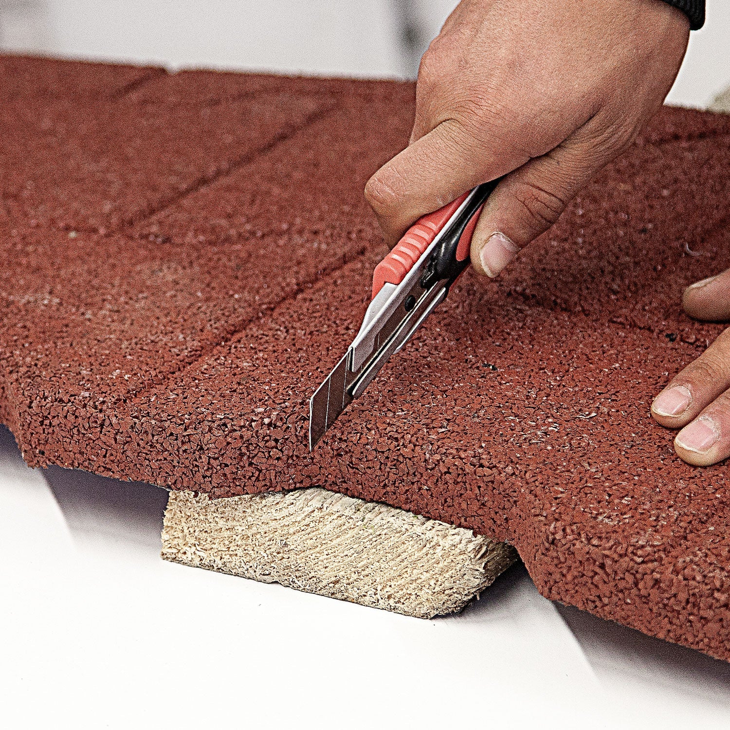 Matte in T-Steinoptik, 110x110cm