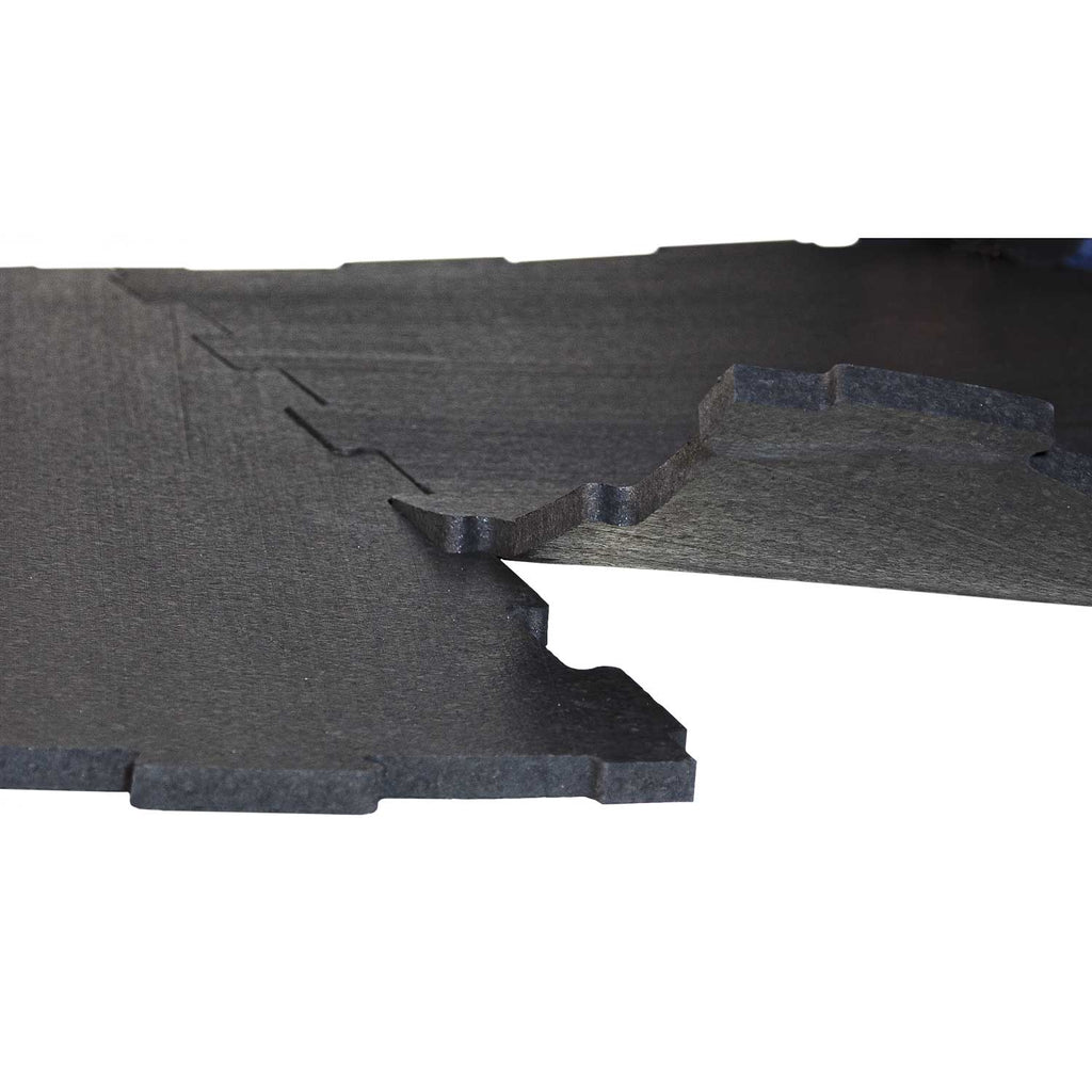 Werkstattmatte aus Gummi 0,94 m x 0,94 m, Dicke: 8 mm