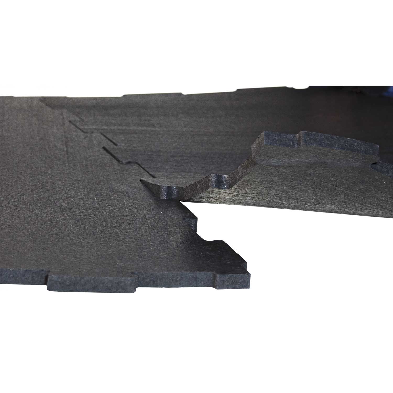 Werkstattmatte aus Gummi 0,94 m x 0,94 m, Dicke: 8 mm