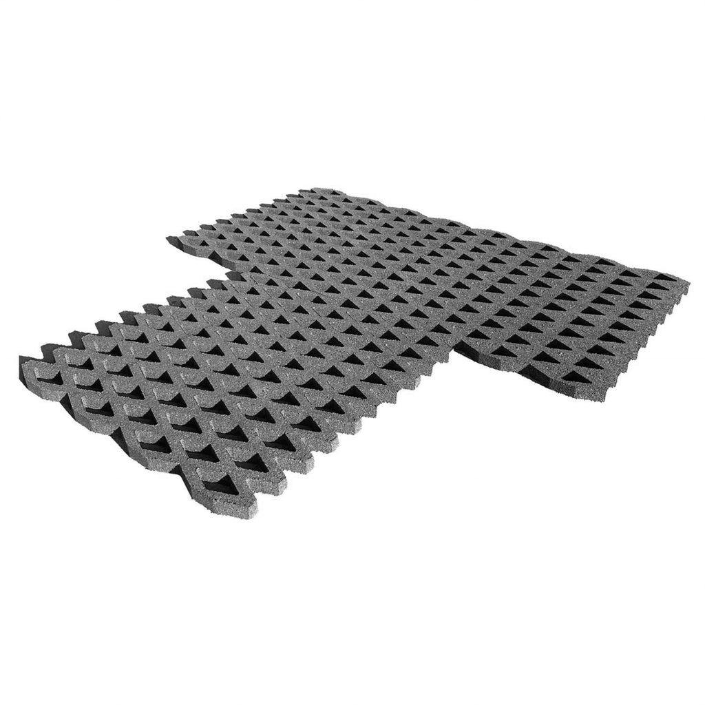 Fallschutzrasengitter 1x1m, 8cm Dicke in versch. Farben, Fallhöhe: bis 3,0m