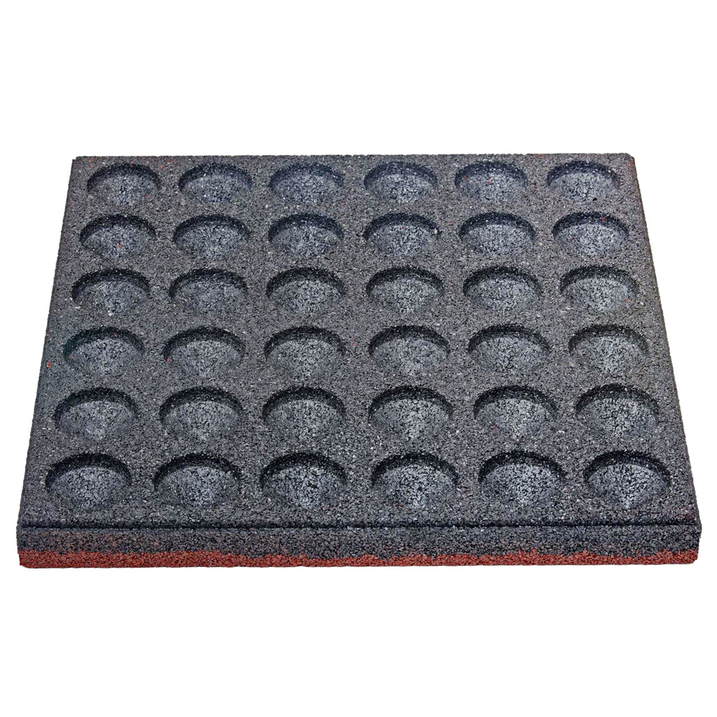 Fallschutzmatten 50x50cm, 6cm Dicke in versch. Farben, Fallhöhe: bis 2,2m