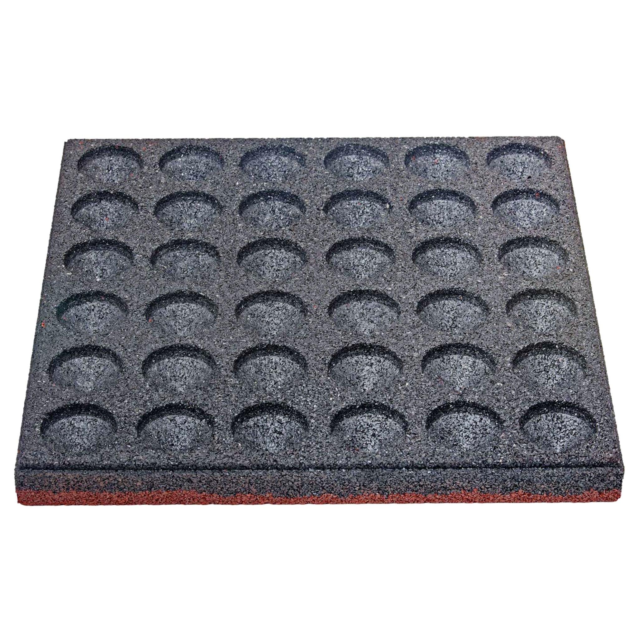 Fallschutzmatten 50x50cm, 8cm Dicke in versch. Farben, Fallhöhe: bis 3,0m