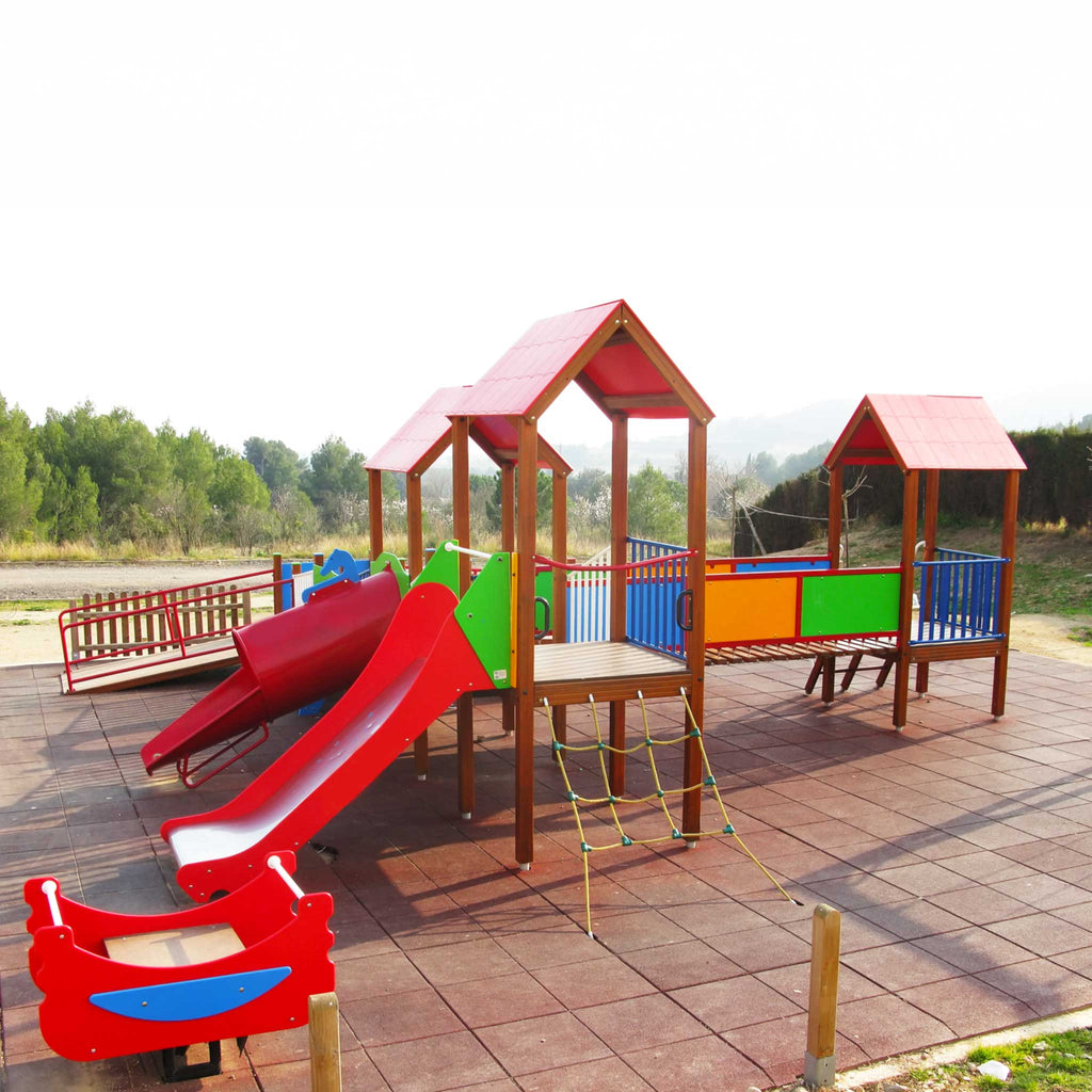 Fallschutzmatten 50x50cm, 5cm Dicke in versch. Farben, Fallhöhe: bis 1,7m