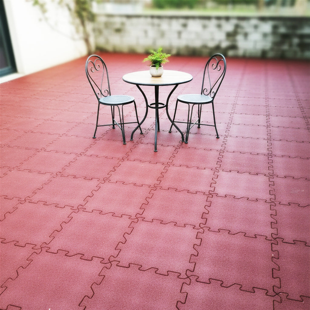 Gummi-Quadratmatte 50x50 cm