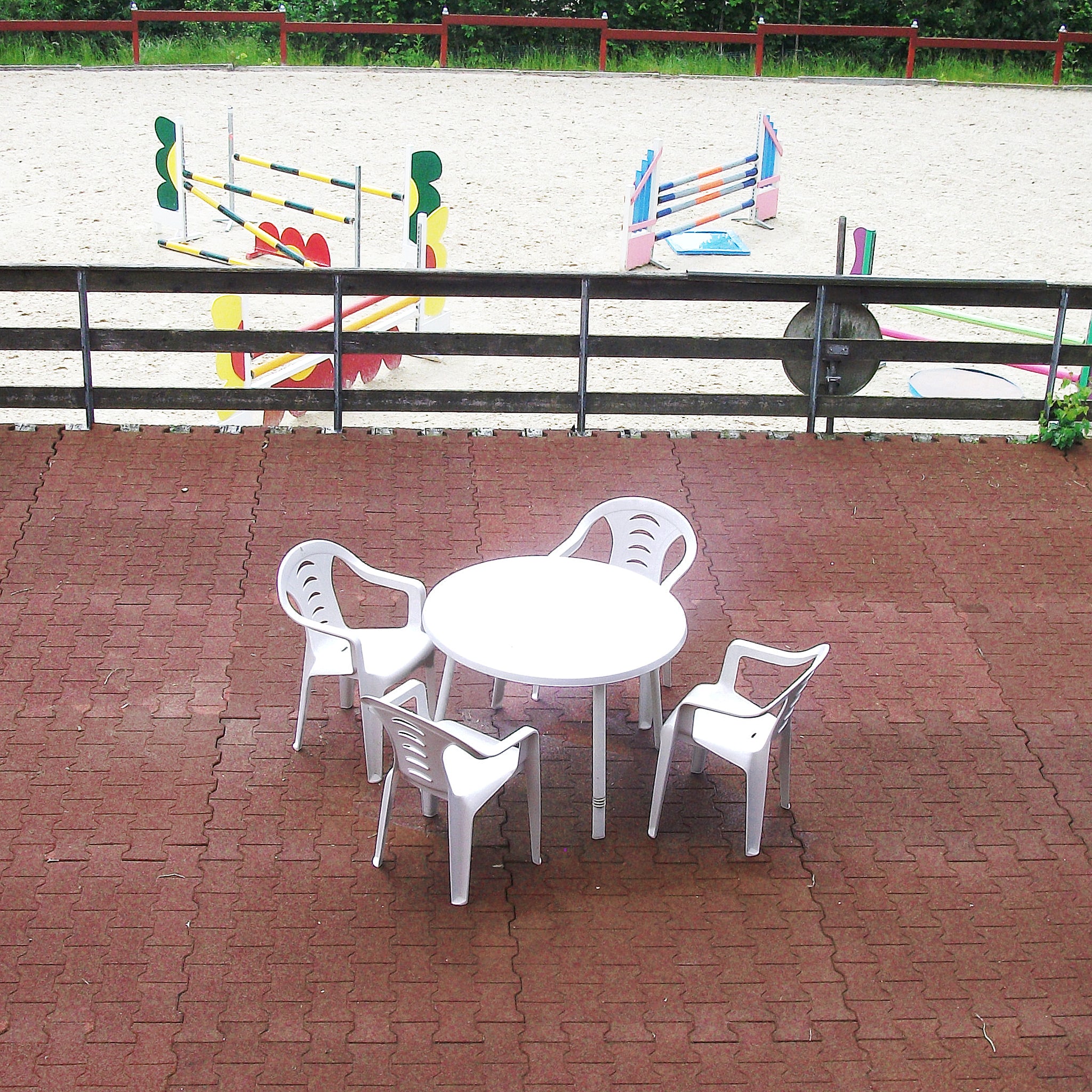 Matte in T-Steinoptik, 110x110cm