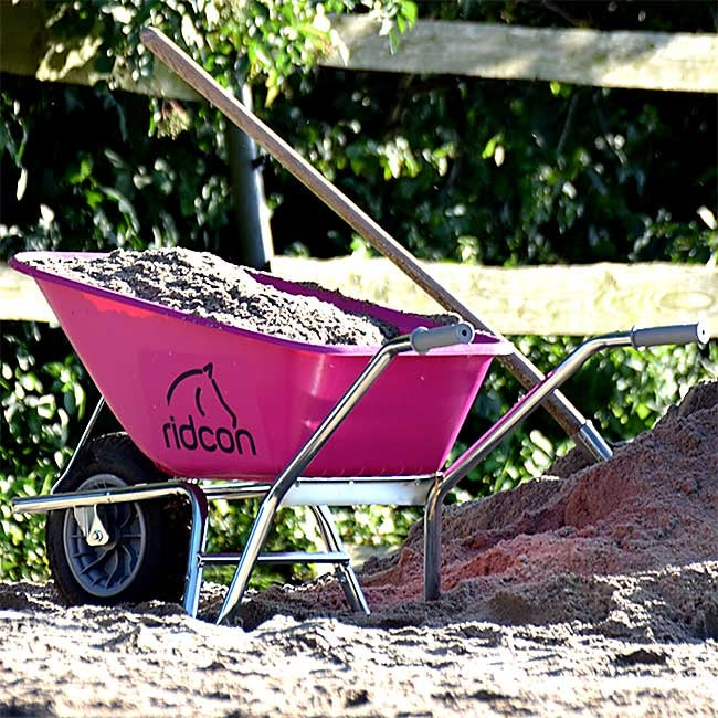 Schubkarre 100 Liter, mit Luftrad in versch. Farben