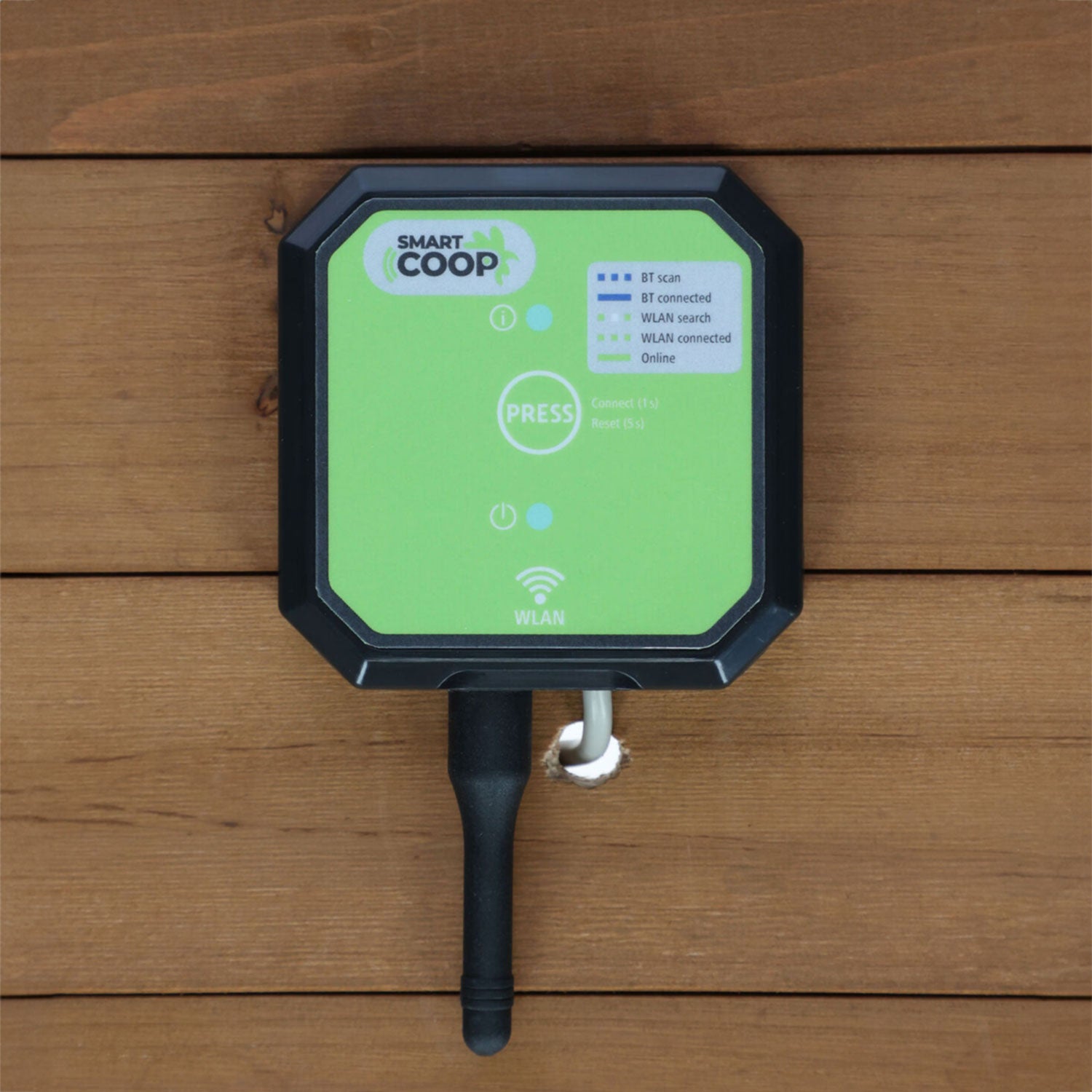 SmartCoop Connectivity-Modul - volle Kontrolle über die App