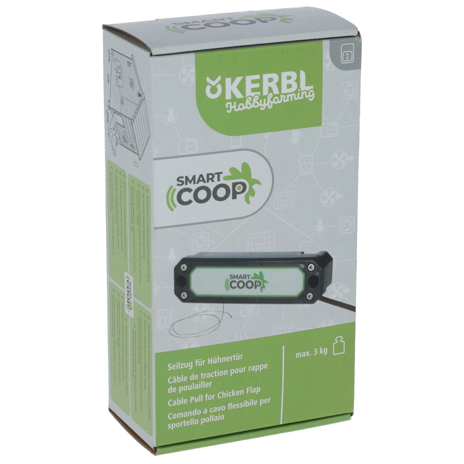 SmartCoop Seilzug für Hühnertür - vertikal schließend