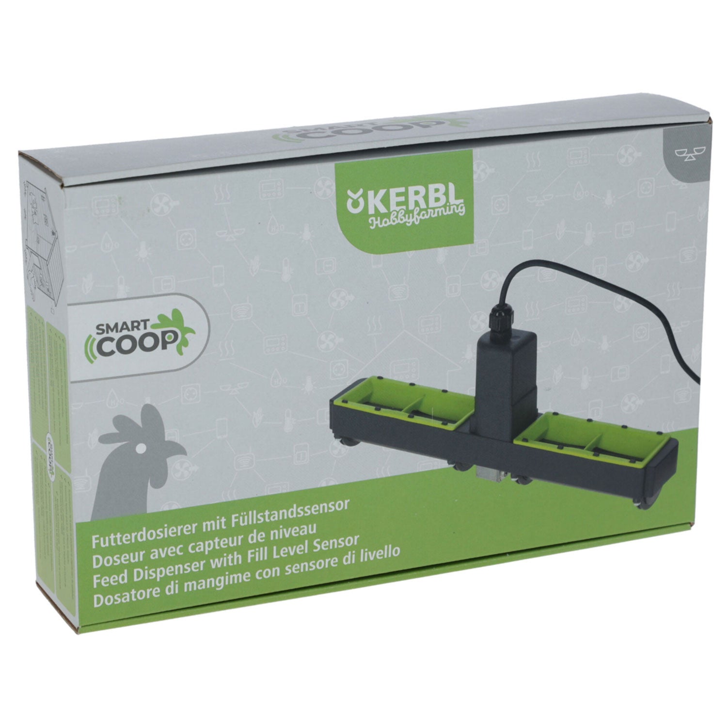 SmartCoop Futterdosierer mit Füllstandsensor