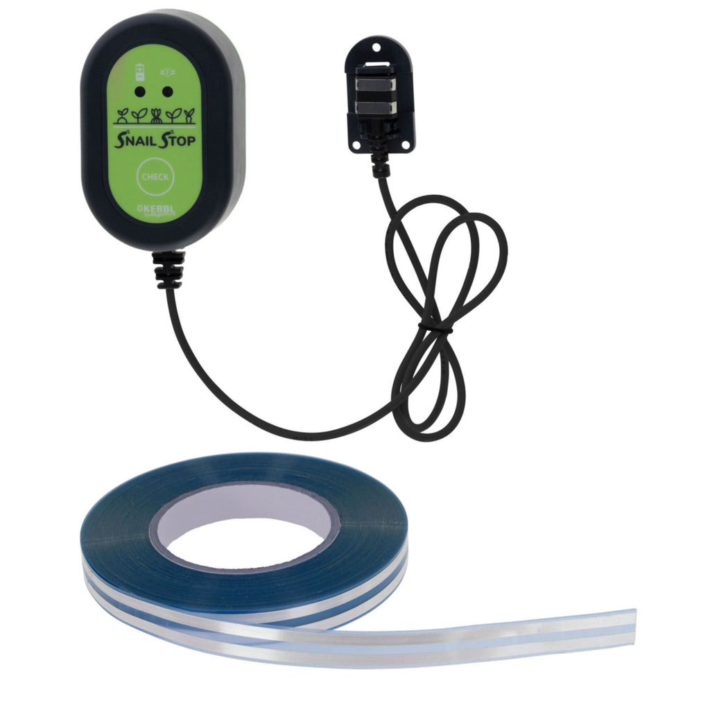 SnailStop Elektrischer Schneckenzaun Starter Set