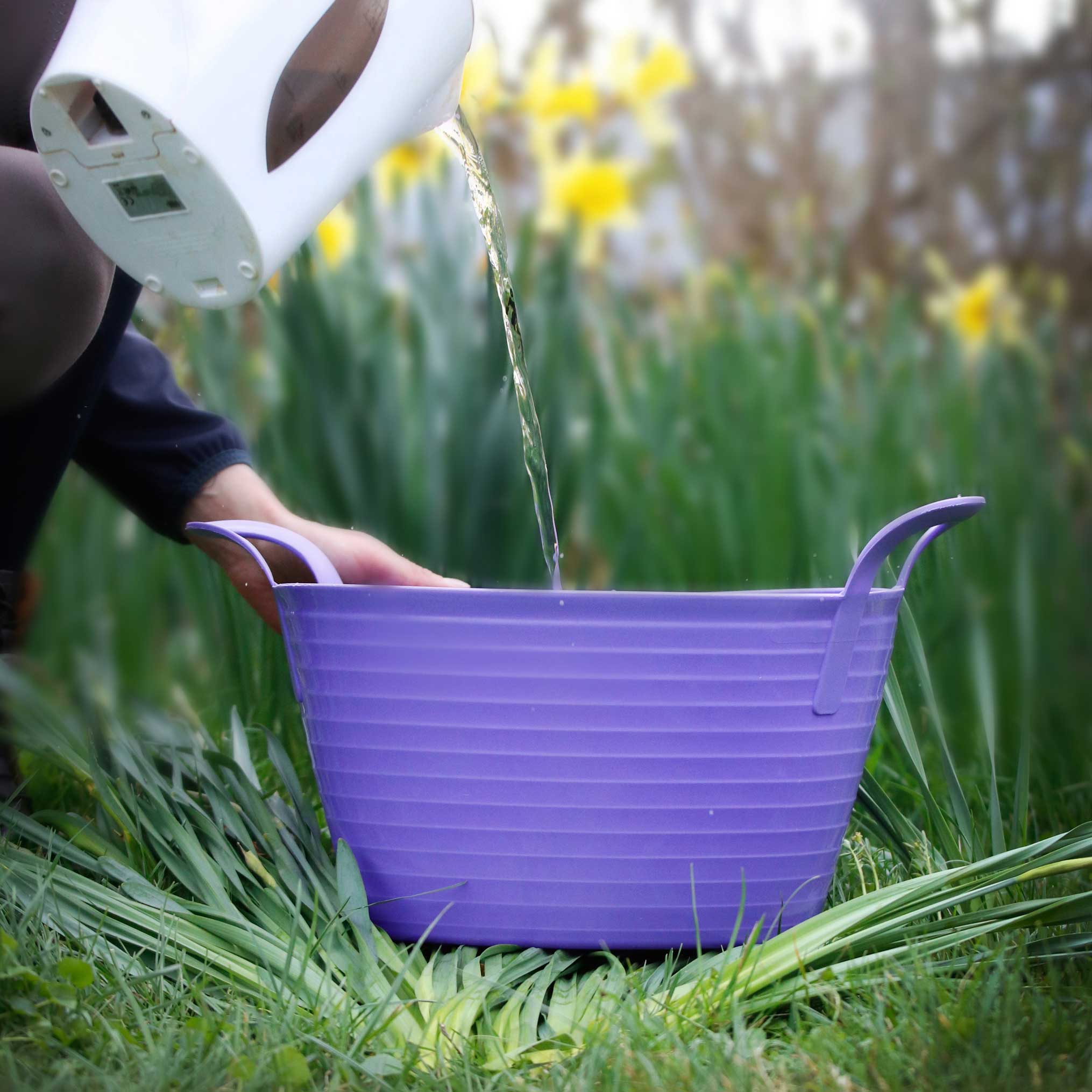 Flexibler Trog - 12 Liter - verschiedene Farben